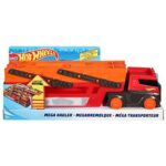 HOT WHEELS MEGA RED HAULER 50TH GHR48