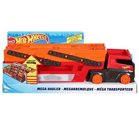 HOT WHEELS MEGA RED HAULER 50TH GHR48