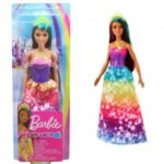 BARBIE DREAMTOPIA 30 CM PRINCESS CON CIOCCA TURCHESE DOLL GJK12-6