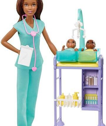 BARBIE CARRIERA PEDIATRA MORENA DHB63