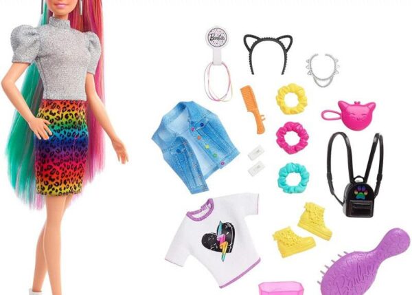 BARBIE CAPELLI MULTICOLOR GRN81 ART.510021025