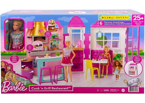 BARBIE RISTORANTE CON DOLL