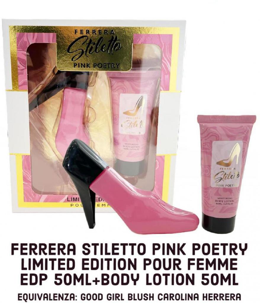 MONTAGE FERRERA CONF. STILETTO PINK POETR MONTAGE FERRERA CONF. STILETTO PINK POETR