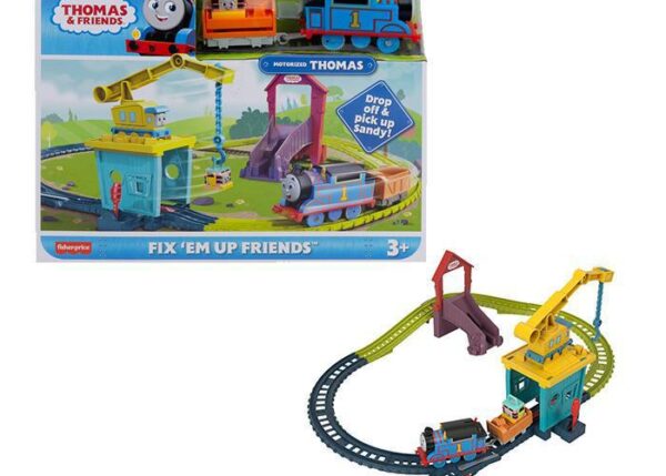 FISHER PRICE IL TRENINO THOMAS CARICA E SCARICA SANDY