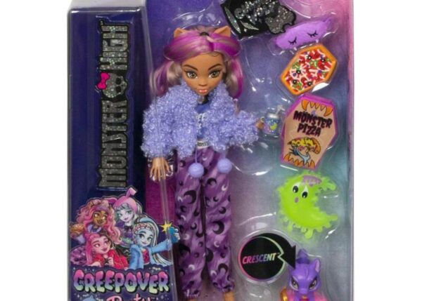 MONSTER HIGH PIGIAMA CLAWDEEN HKY67-0