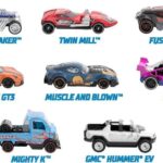 HOTWHEELS MODELLINI AUTO IN SCALA 1:43 PULL & BACK ASS.