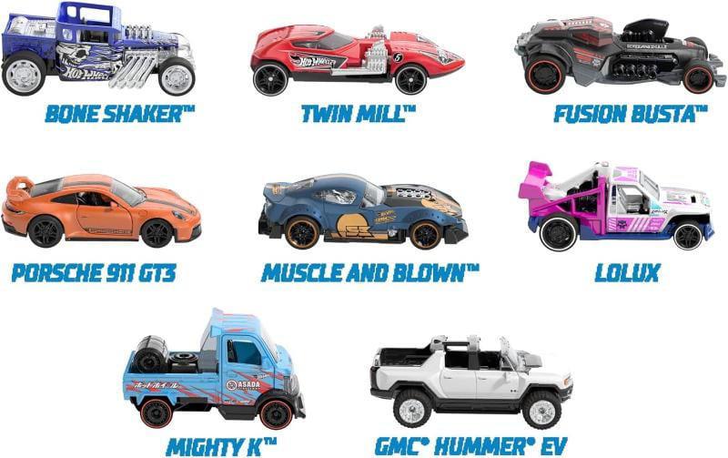 HOTWHEELS MODELLINI AUTO IN SCALA 1:43 PULL & BACK ASS. HOTWHEELS MODELLINI AUTO IN SCALA 1:43 PULL & BACK ASS.