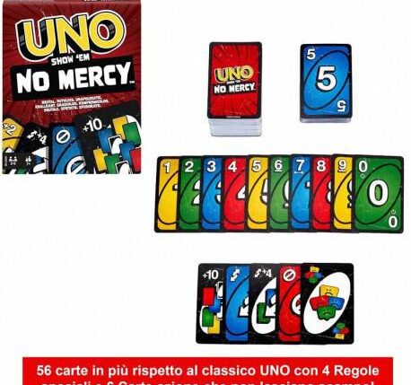 GIOCO HWV18 UNO SHOW'EM NO MERCY