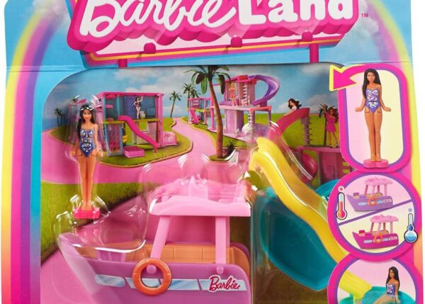 MINI BARBIELAND VEICOLO BARCA DEI SOGNI HYF38-0