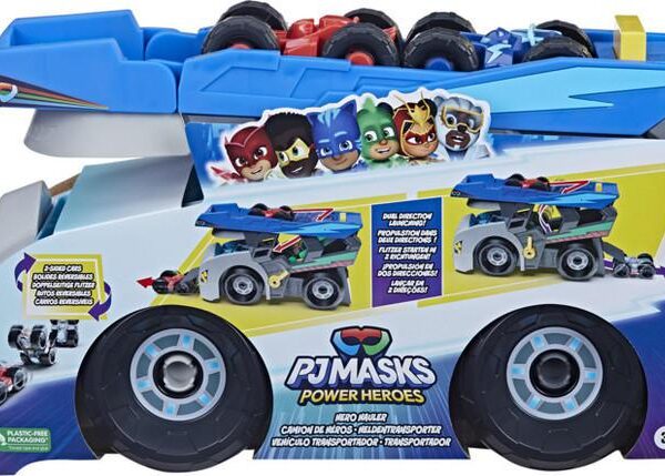 PJMASKS POWER HEROES CAMION TRASPORTO