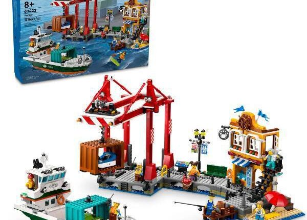 LEGO MY CITY PORTO E NAVE MERCI 60422