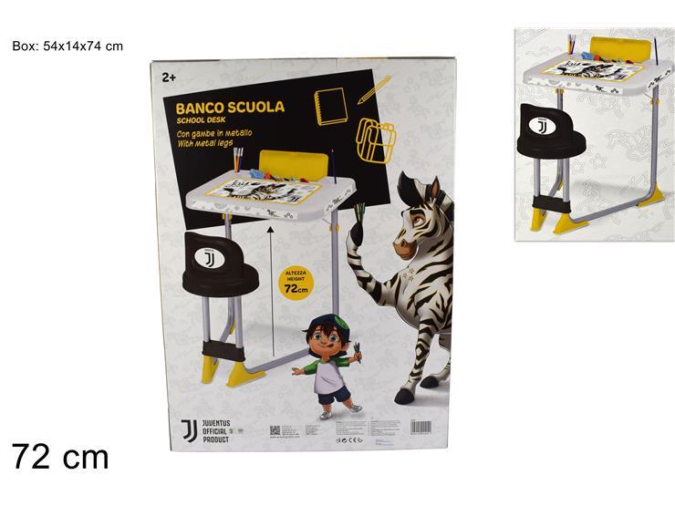 BANCO SCUOLA IN METALLO BIANCO NERO GG02404@@! BANCO SCUOLA IN METALLO BIANCO NERO GG02404@@!