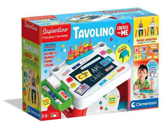 CLEMENTONI SAPIENTINO 16745 TAVOLINO CRESCI CON ME