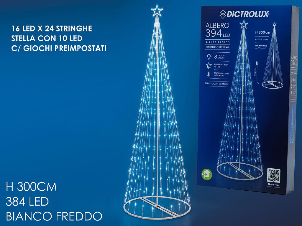 ALBERO 3 MT C/384 LED PROG. B.FREDDO ART.450086 ALBERO 3 MT C/384 LED PROG. B.FREDDO ART.450086