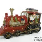 LOCOMOTIVA C/BABBO B/O LU ART.447042