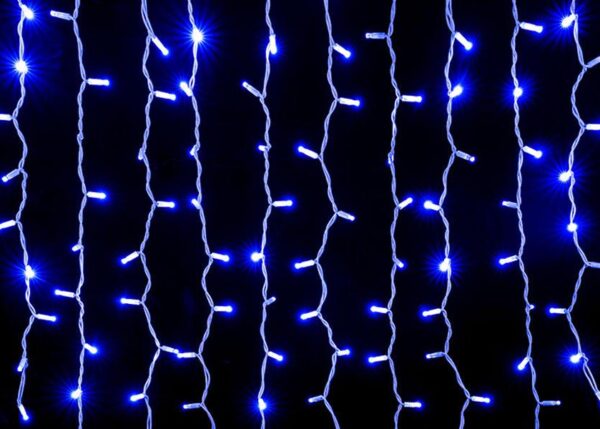 TENDA 4X1M 200LED FLASH RUB.BIA.U.EST.BIANCO ART.6694105
