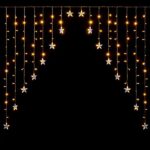 TENDA 437 LED STELLE FLASH 3X3MT BIANCO CALDO ART.25814011