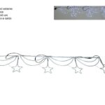 CORNICE LED C/STELLE 305*60CM BIANCOFR/CA YY121009A C/GIOCHI DI LUCE