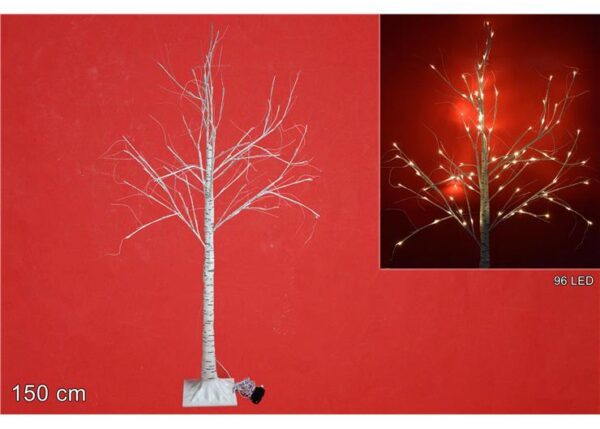 ALBERO 150CM RAMI LUMINOSI 96LED EY51001WW-96L
