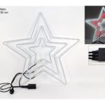 STELLA LUMINOSA NEON BIANCO ROSSOGIOCHI LUCI EST DD19005