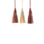 PENDAGLIO NAPPA NATALIZIA DIAM.5XH.14CM COLORI ASS. 96248 -