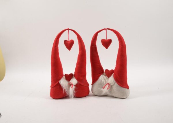 COPPIA GNOMI "LOVE" 27X11XH.46CM COLORI ASS.ART.56935 -