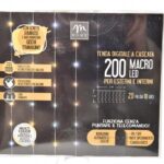 TENDA DIGITALE 200L RGB CON TELECOMANDO APP PER GIOCHI DI LUCE, OPZIONE DISEGNO, TESTO E MUSICA 1.5XH.2.3M DA ESTERNO