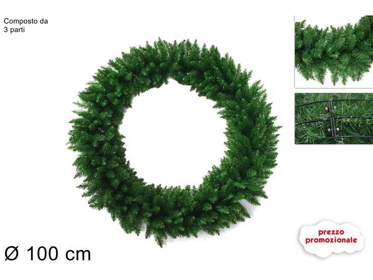 GHIRLANDA TONDA ECO 100 CM ART.PL20Q71715-RO010835 GHIRLANDA TONDA ECO 100 CM ART.PL20Q71715-RO010835