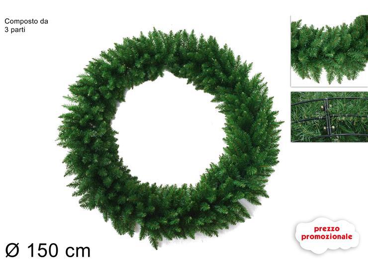 GHIRLANDA TONDA ECO 150 CM ART.PL20Q71716-RO010836 GHIRLANDA TONDA ECO 150 CM ART.PL20Q71716-RO010836