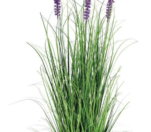 VASO C/LAVANDA XDECORAZ DIAM17XH120 ART.107383