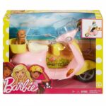 BARBIE SCOOTER ROSA CON PUPPY
