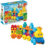 FISHER PRICE MEGA BLOKS IL TRENO DELL' ALFABETO MUSICALE