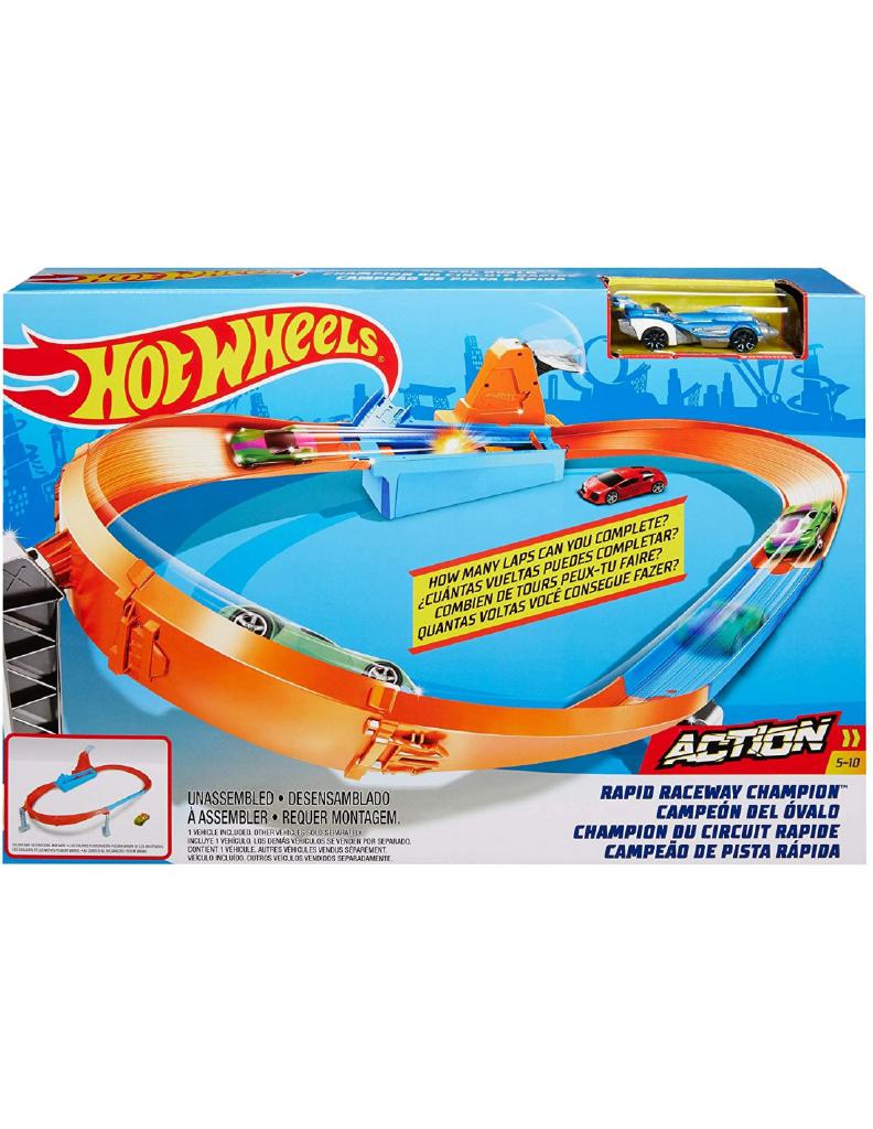 HOTWHEELS ACTION PISTA CAMPIONE DI VELOCITA HOTWHEELS ACTION PISTA CAMPIONE DI VELOCITA