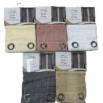 TENDA ERIN C/ANELLI 140X290CM ART.MTB622