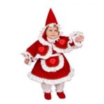 VESTITO CAPPUCCETTO ROSSO TG 13/18 H.63
