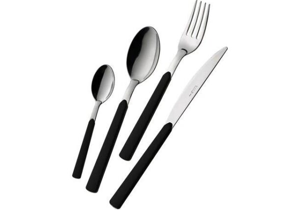 SET 24 POSATE FUSION NERO