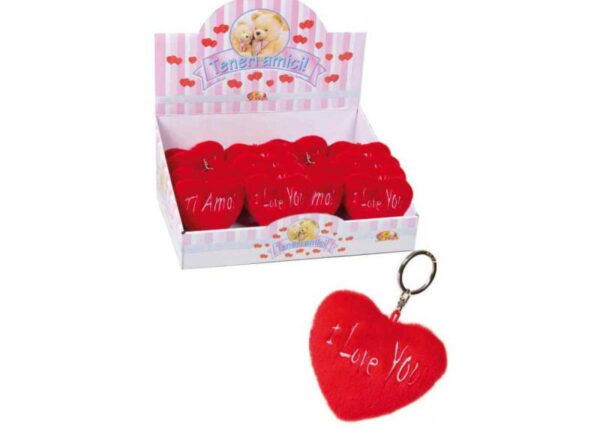 SV CUORI PORTACHIAVI 8CM DISP.24PZ ART.22956