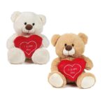 SV ORSO 23CM 2COL. C/TASCA CUORE ART.25731