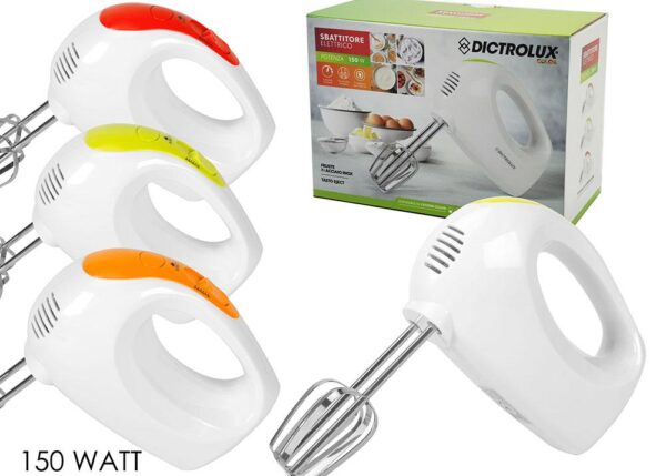 SBATTITORE C/FRUSTA 150W 5 VELOCITA 3 ASS. ART.877300A