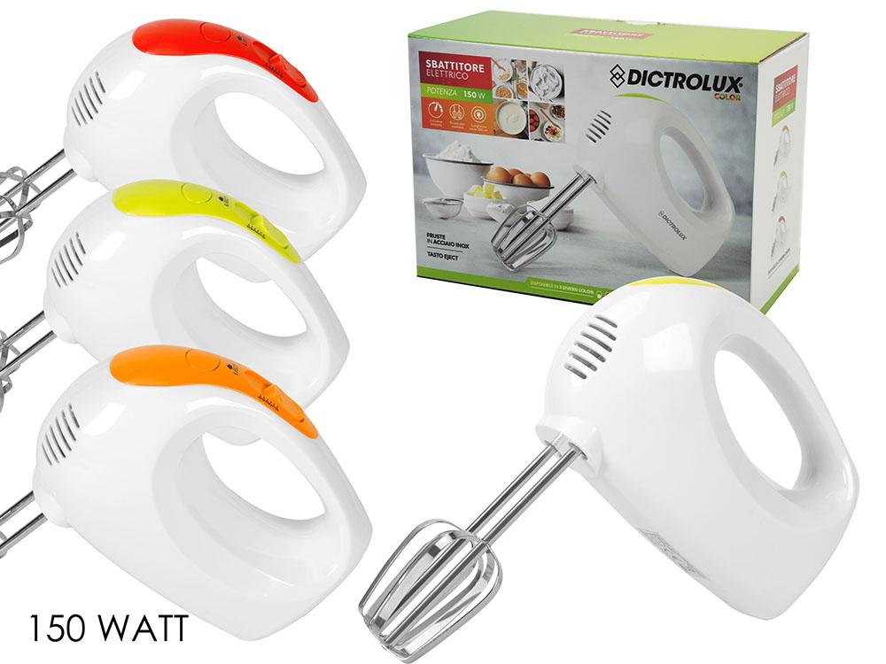 SBATTITORE C/FRUSTA 150W 5 VELOCITA 3 ASS. ART.877300A SBATTITORE C/FRUSTA 150W 5 VELOCITA 3 ASS. ART.877300A