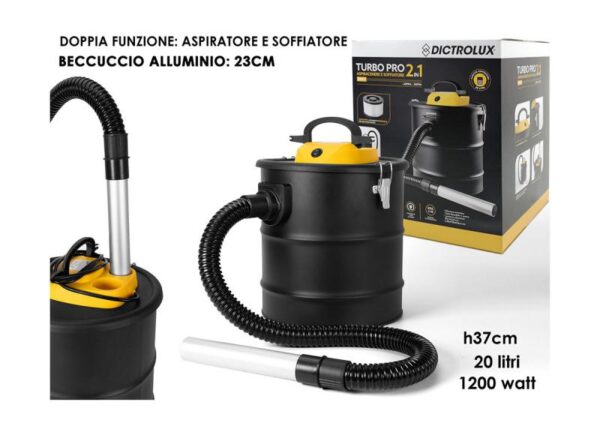 ASPIRACENERE TURBO 20LT 1200W ART.873099