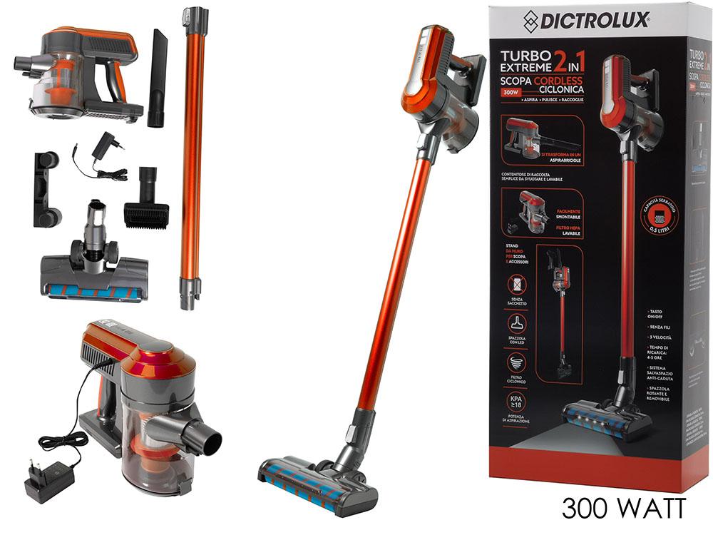 SCOPA ELETT.S/FILI TURBO EXTR. 2IN1 300W ART.793904 SCOPA ELETT.S/FILI TURBO EXTR. 2IN1 300W ART.793904