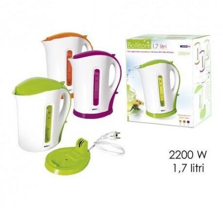 BOLLITORE 1.7LT 2200W 3ASS. ART.517300