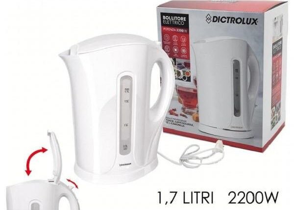 BOLLITORE 1.7 LT 2200W BIANCO ART.517303