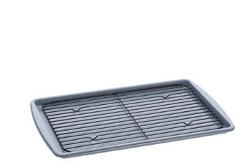 TEGLIA RETT ACCIAIO MARM CM43X28XH2 ART.74302