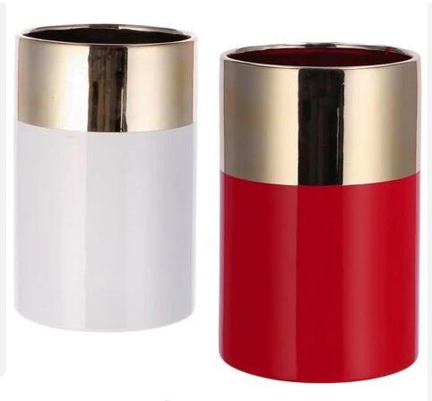 VASO CERAM ASS.2COL NAT DIAM15XH22 ART.83864 VASO CERAM ASS.2COL NAT DIAM15XH22 ART.83864
