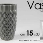 VASO 30CM AS BCO&GRIGIO GX156046A-1 ART. 669675