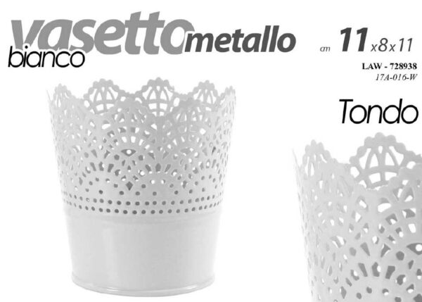 VASO BIANCA 11*8*11CM 17A-016-W