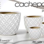 VASO P.PIANTA BIANCO 12X12X10CM ART.741098 ART. 745300