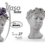 TESTA P.VASO DONNA 19X18X26,5CM ART.812576